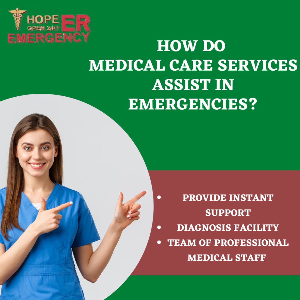 emergency room facility services