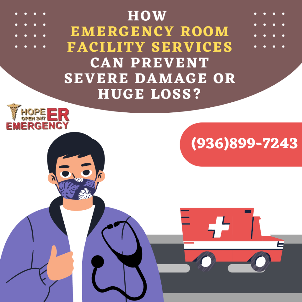 emergency room facility services