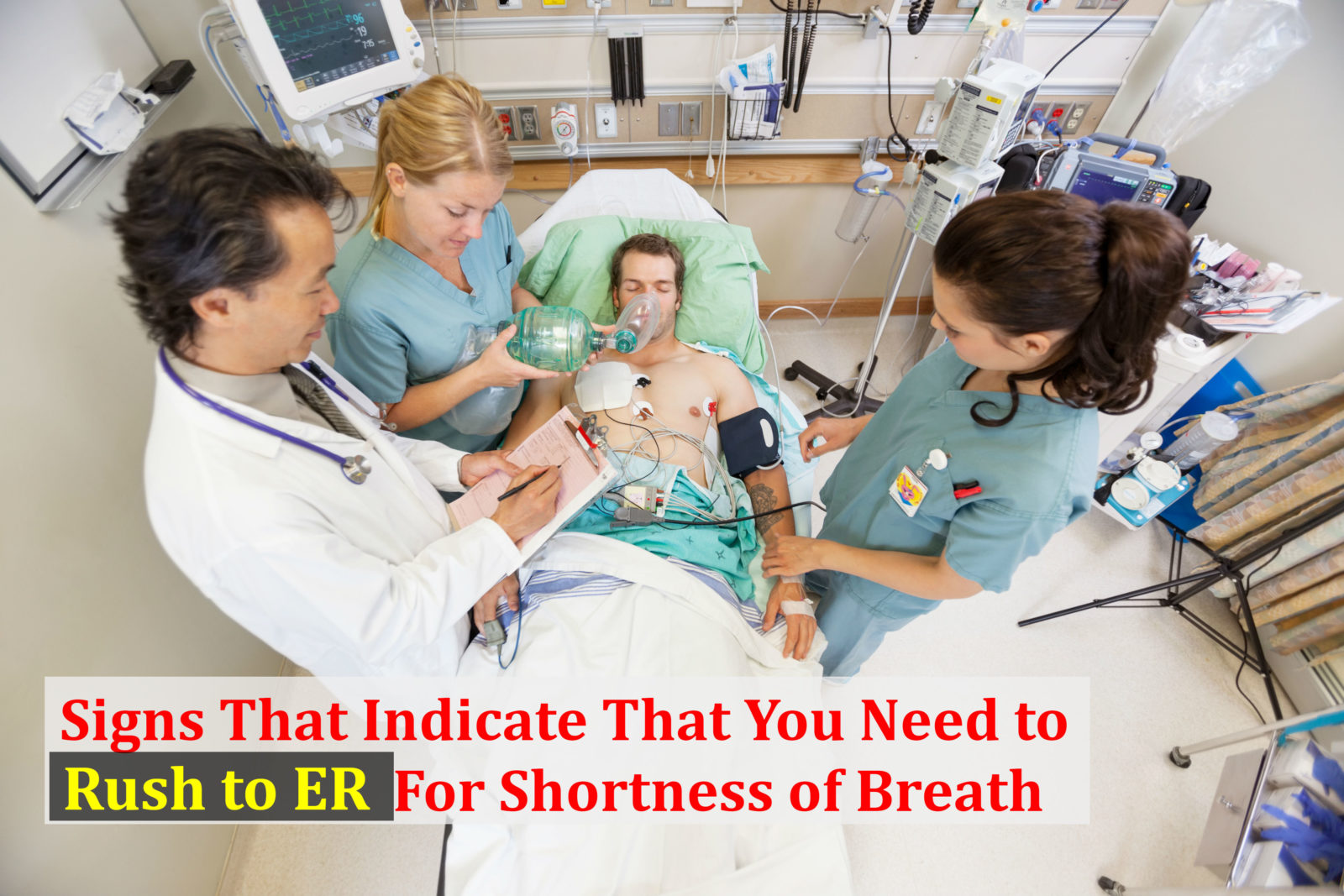 Signs That Indicate That You Need to Rush to ER for Shortness of Breath